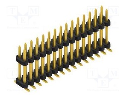 Connector: pin strips; pin header; male; PIN: 30; 2mm; SMT; 2x15