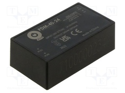 Converter: AC/DC; 40W; 85÷305VAC; Usup: 100÷430VDC; Uout: 24VDC
