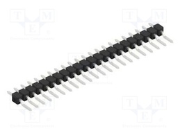 Connector: pin strips; pin header; male; PIN: 22; 2.54mm; SMT; 1x22
