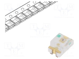 LED; SMD; 0805; red; 45÷112mcd; 2x1.25x1mm; 140°; 1.7÷2.3V; 20mA