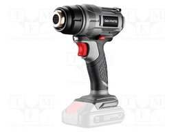 Tool: electric hot shrink gun; battery; 270W; 18VDC; 200l/min
