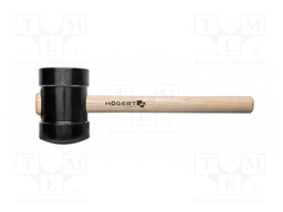 Hammer; 800g; round; ashwood; with a soft-face