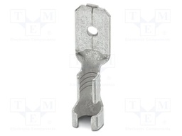 Non-insulated; Body: silver; Tip: flat