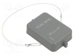 Protection cover; T-TYPE; size 44.27; Locking: for latch; 44x27mm