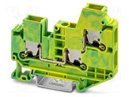 Splice terminal: rail; PA; L: 57.6mm; 0.5÷10mm2; ways: 1; W: 8.2mm
