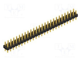 Connector: pin strips; pin header; male; PIN: 50; 2.54mm; THT; 2x25