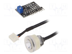 Sensor: liquid level; 5VDC; 30x20x12mm; Output signal: analog