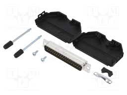 D-Sub; PIN: 37; male; unshielded; straight; soldering; for cable