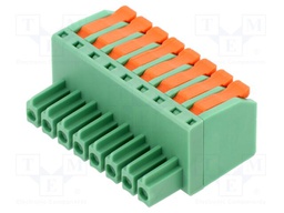 Connector: pluggable terminal block; plug; female; PL; 10A; 300V