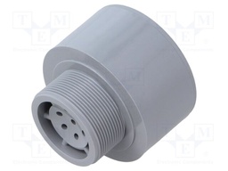 Signaller: sound; buzzer; 24VDC; 24VAC; 90dB(d=1m); IP30; grey