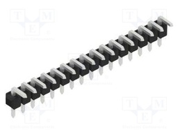 Connector: pin strips; pin header; male; PIN: 16; 2.54mm; THT; 1x16