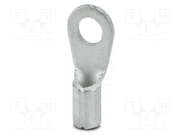 Non-insulated; Body: silver; Tip: ring
