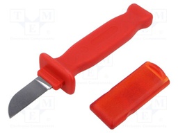 Knife; for electricians; for cables; Overall len: 180mm