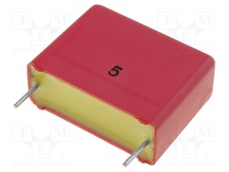 Capacitor: polypropylene; 47nF; 22.5mm; ±5%; 10.5x20.5x26.5mm