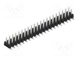 Connector: pin strips; pin header; male; PIN: 42; 2.54mm; SMT; 2x21