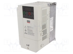 Vector inverter; Max motor power: 2.2/3.7kW; Programming: keypad