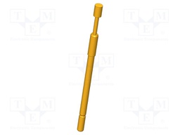 Test needle; Operational spring compression: 4mm; 8A; Ø: 2mm; 3N