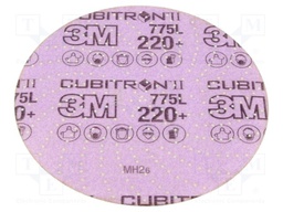 Wheel; 150mm; Granularity: 220; with holes; CUBITRON II