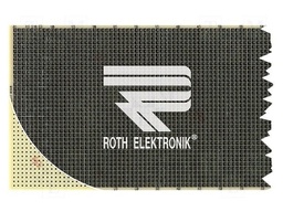 Board: universal; single sided,prototyping; W: 100mm; L: 580mm