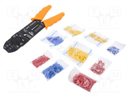 Kit: for crimping push-on connectors, terminal crimping