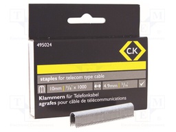 Staples; 10mm; 1000pcs; CK-T6228