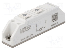 Varistor: block; 320VDC; 92x20x30mm; Leads: M5; 250V