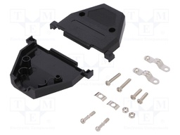 Enclosure: for D-Sub connectors; D-Sub 37pin,D-Sub HD 62pin