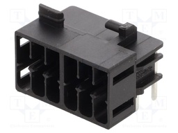Connector: pluggable terminal block; socket; male; 8A; 160V; black