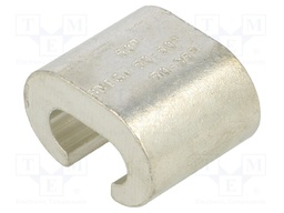 Copper; 50mm2; tinned; 1/0AWG; Connector: C shape crimp