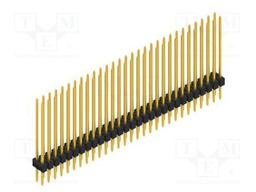 Connector: pin strips; pin header; male; PIN: 58; 2.54mm; THT; 2x29