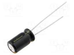 Capacitor: electrolytic; THT; 1000uF; 63VDC; Ø16x25mm; Pitch: 7.5mm
