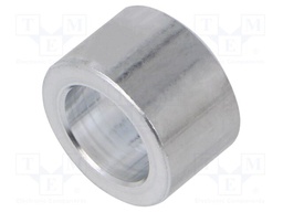 Spacer sleeve; 10.5mm; cylindrical; aluminium; Out.diam: 10mm