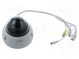 IP CCTV camera; twistable; 5Mpx; Dim: Ø122x93.4mm; IP67; 12VDC