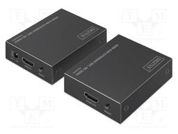 HDMI extender; HDCP 1.4,HDMI 1.4; 4K,HDCP,UHD 2160p; metal; 40m