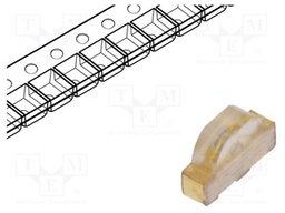 LED; SMD; 0603; blue; 7.2÷18mcd; 1.6x1x0.4mm; 150°; 2.85÷3.15V; 5mA