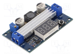 Converter: step up; Additional functions: digital display; 6A