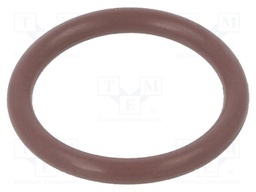 O-ring gasket; FPM; D: 2.5mm; Øint: 18mm; brown; -20÷200°C