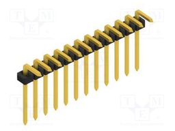 Connector: pin strips; pin header; male; PIN: 12; 2mm; THT; 1x12