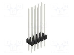 Connector: pin strips; pin header; male; PIN: 10; 2.54mm; THT; 2x5