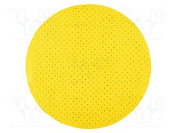 Cleaning cloth: sandpaper; Granularity: 120; perforated; Ø225mm