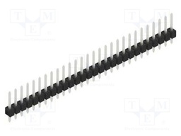 Connector: pin strips; pin header; male; PIN: 28; 2.54mm; THT; 1x28