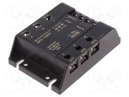 Relay: solid state; Ucntrl: 4÷30VDC; 30A; 48÷480VAC; 3-phase