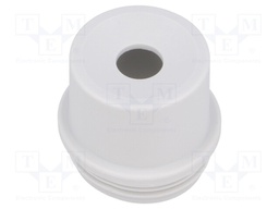 Grommet; TPE (thermoplastic elastomer); grey; -35÷60°C; UL94HB