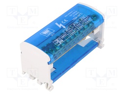 Splice terminal: distribution block; screw terminal; ways: 2