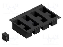Connector: pin strips; pin header; male; PIN: 8; 2.54mm; SMT; 2x4