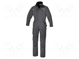 Protective coverall; Size: S; grey; 220g/m2