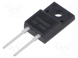 Diode: Schottky rectifying; SiC; THT; 650V; 4A; ITO220AC; 39W; tube