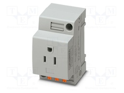 Connector: AC supply; socket; female; 15A; PIN: 3; push-in; 6mm2