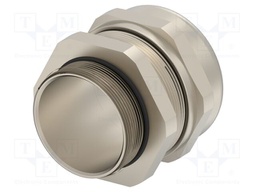 Cable gland; without nut,with long thread; M50; IP68; Mat: brass