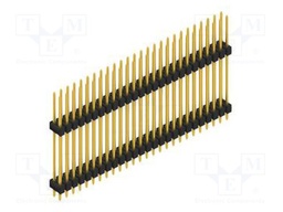 Connector: pin strips; pin header; male; PIN: 52; 2.54mm; THT; 2x26